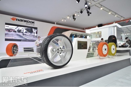 韩泰轮胎上海车展全情演绎未来轮胎技术